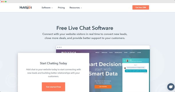 Best free live chat software for website